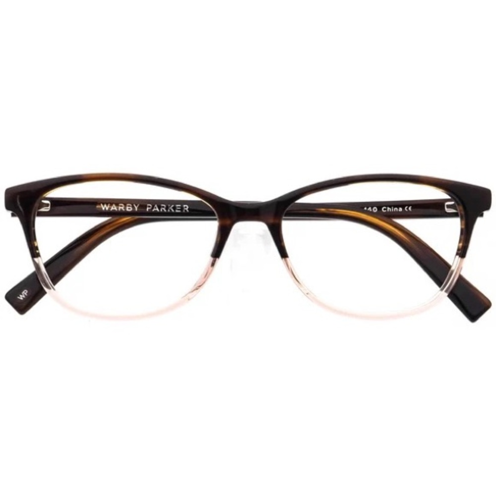 Warby Parker Daisy M 615 Tortoise & Clear Eyeglasses Frames